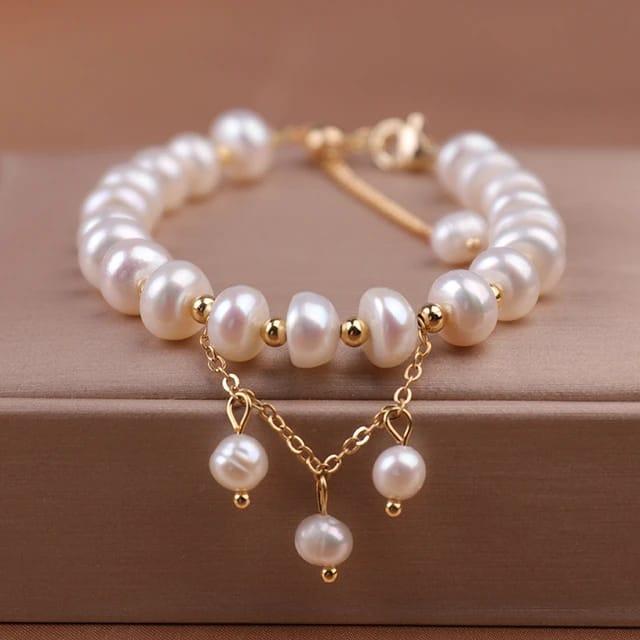 Fancy Pearl Bracelet for girls