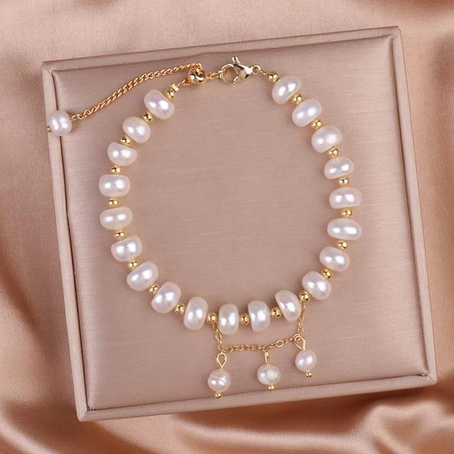Fancy Pearl Bracelet for girls
