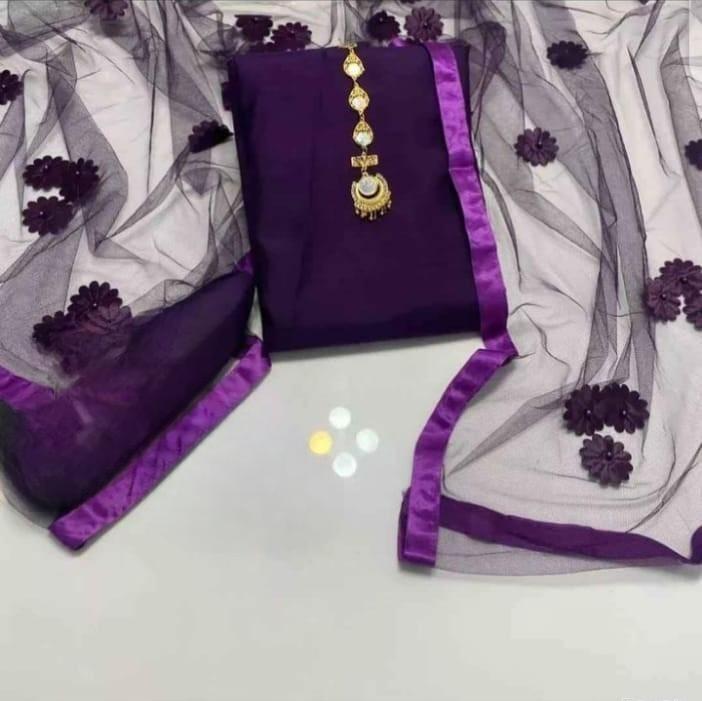 Silk 3 piece suit