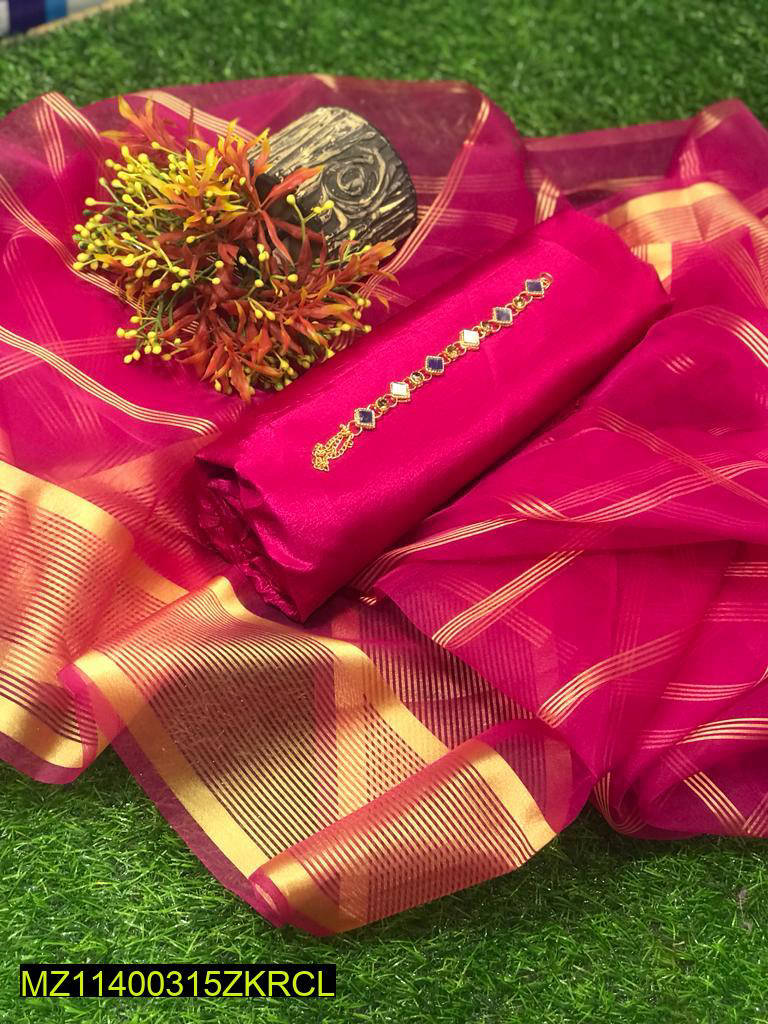3 piece cotton suit